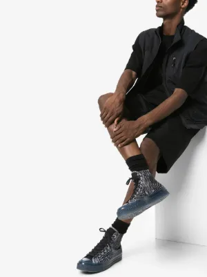 neon high top converse