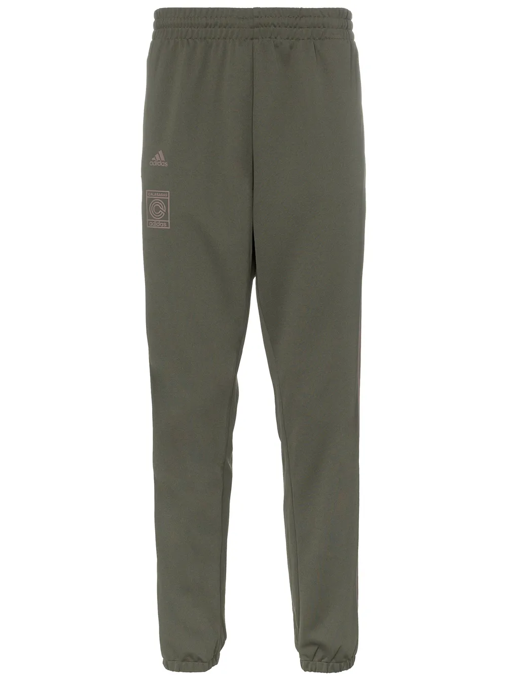 adidas Calabasas joggingbroek met streepprint Groen