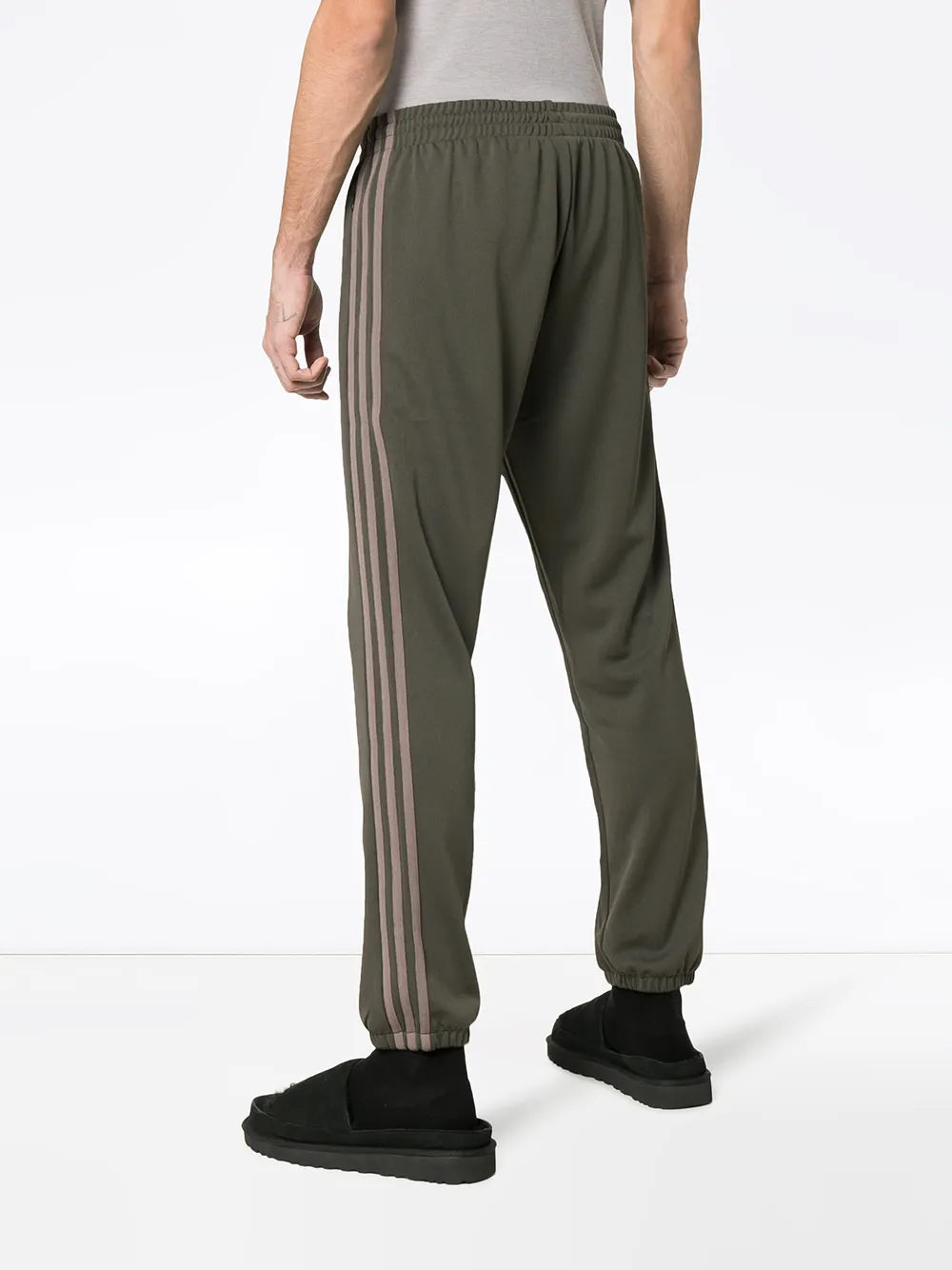 adidas Calabasas joggingbroek met streepprint Groen