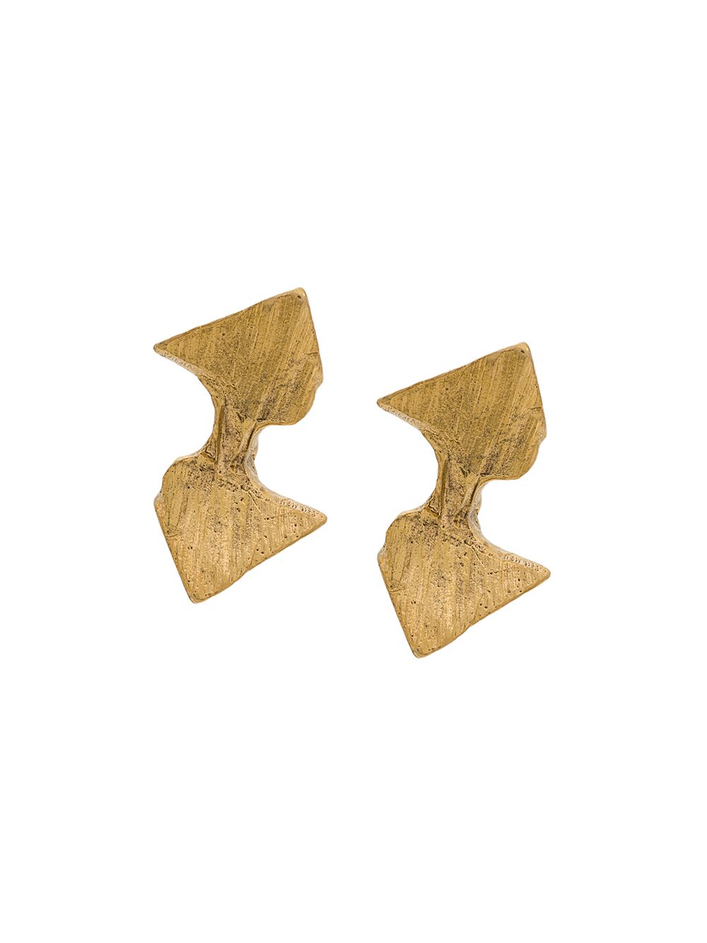 фото Imogen Belfield Double Star stud earrings