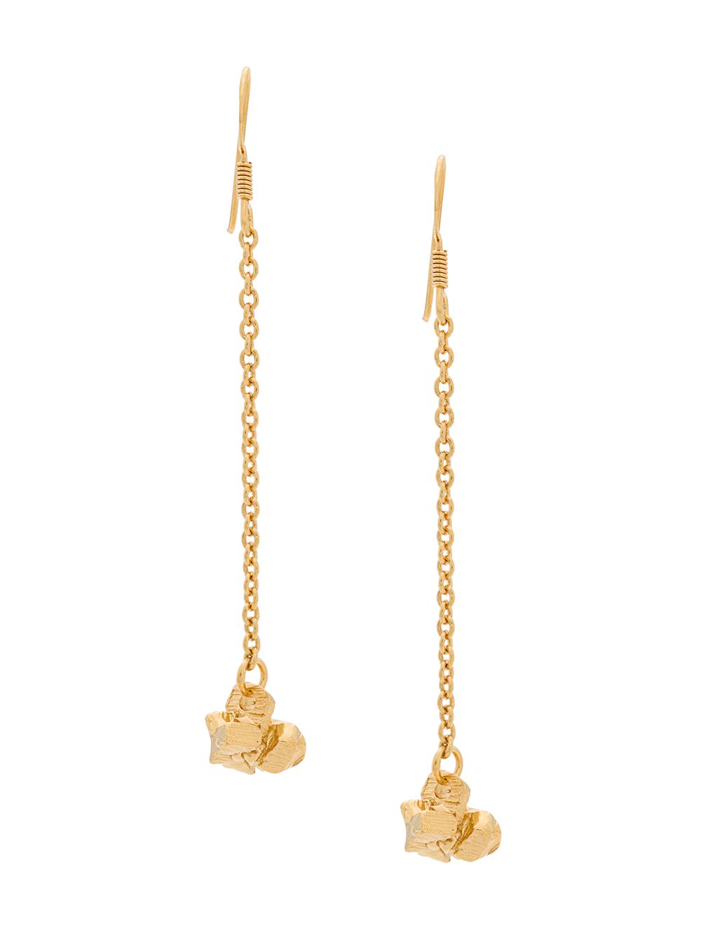 фото Imogen Belfield Nugget drop earrings