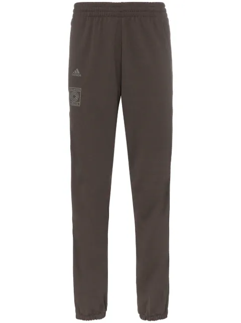 adidas burgundy Calabasas stripe print sweat pants