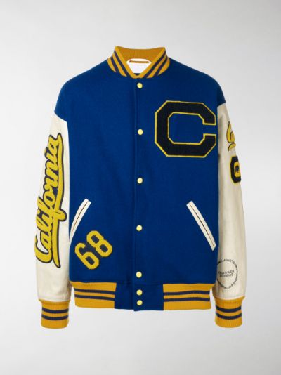 calvin klein varsity bomber jacket