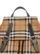 Burberry camel The Medium Rucksack in Vintage Check Nylon