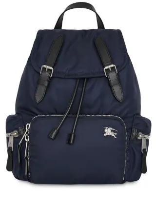 Burberry the medium rucksack in technical nylon best sale and leather