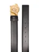 Versace black Medusa Head Belt