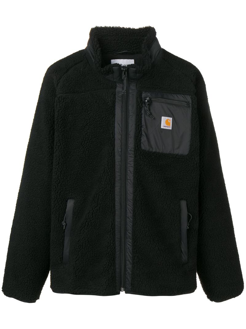 Carhartt Wip Prentis Liner Fleece Bomber Jacket In Black | ModeSens