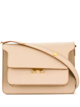 Marni Trunk ショルダーバッグ M | ニュートラル | FARFETCH JP