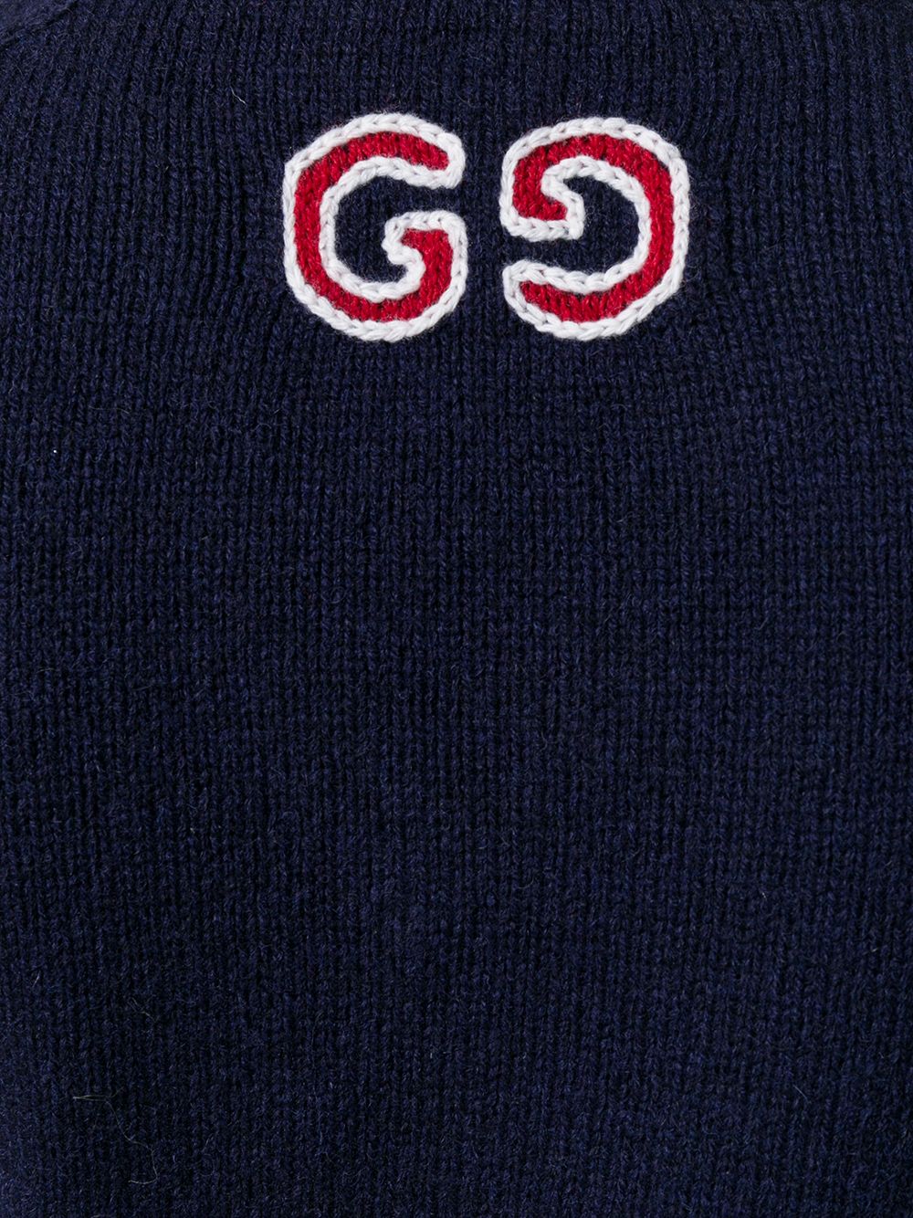 фото Gucci свитер жаккардовой вязки с логотипом