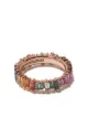 Image 1 of Suzanne Kalan 18kt rose gold and sapphire Rainbow Eternity ring