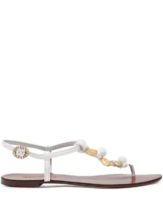 Dolce & Gabbana ドルチェ＆ガッバーナ コイン ソング フラット 