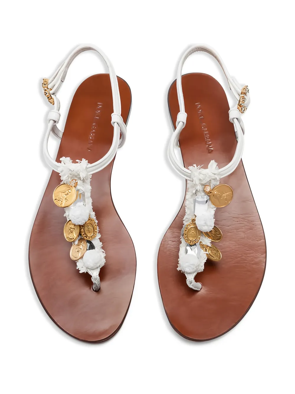 Dolce & Gabbana Sandali con decorazione | Infradito e sandali slides | Image 3