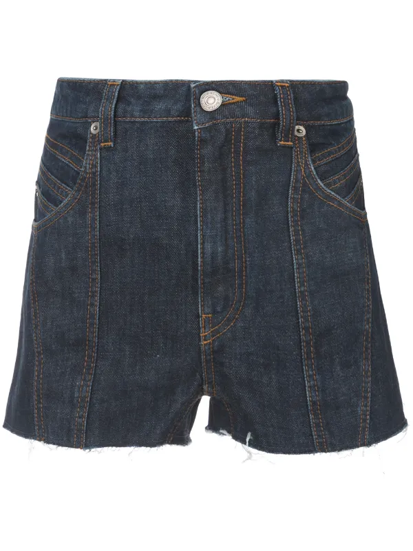 Givenchy Classic Denim Shorts Blue FARFETCH BH