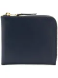 Comme Des Garçons Wallet compact zipped wallet - Blue