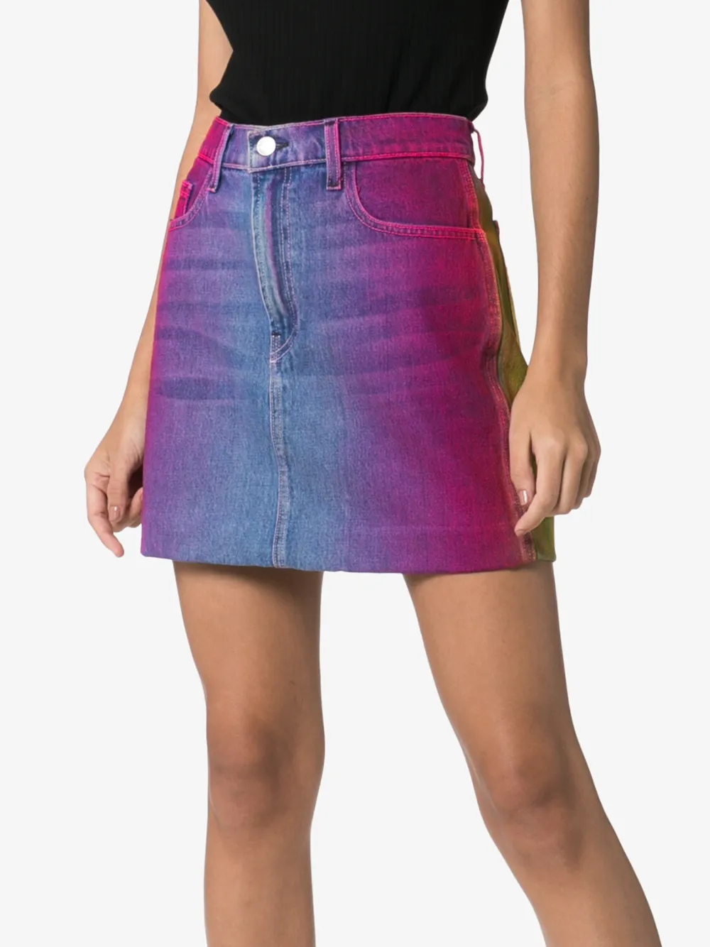 jordache denim skirt