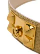 Image 2 of Hermès pre-owned metallic detail belt