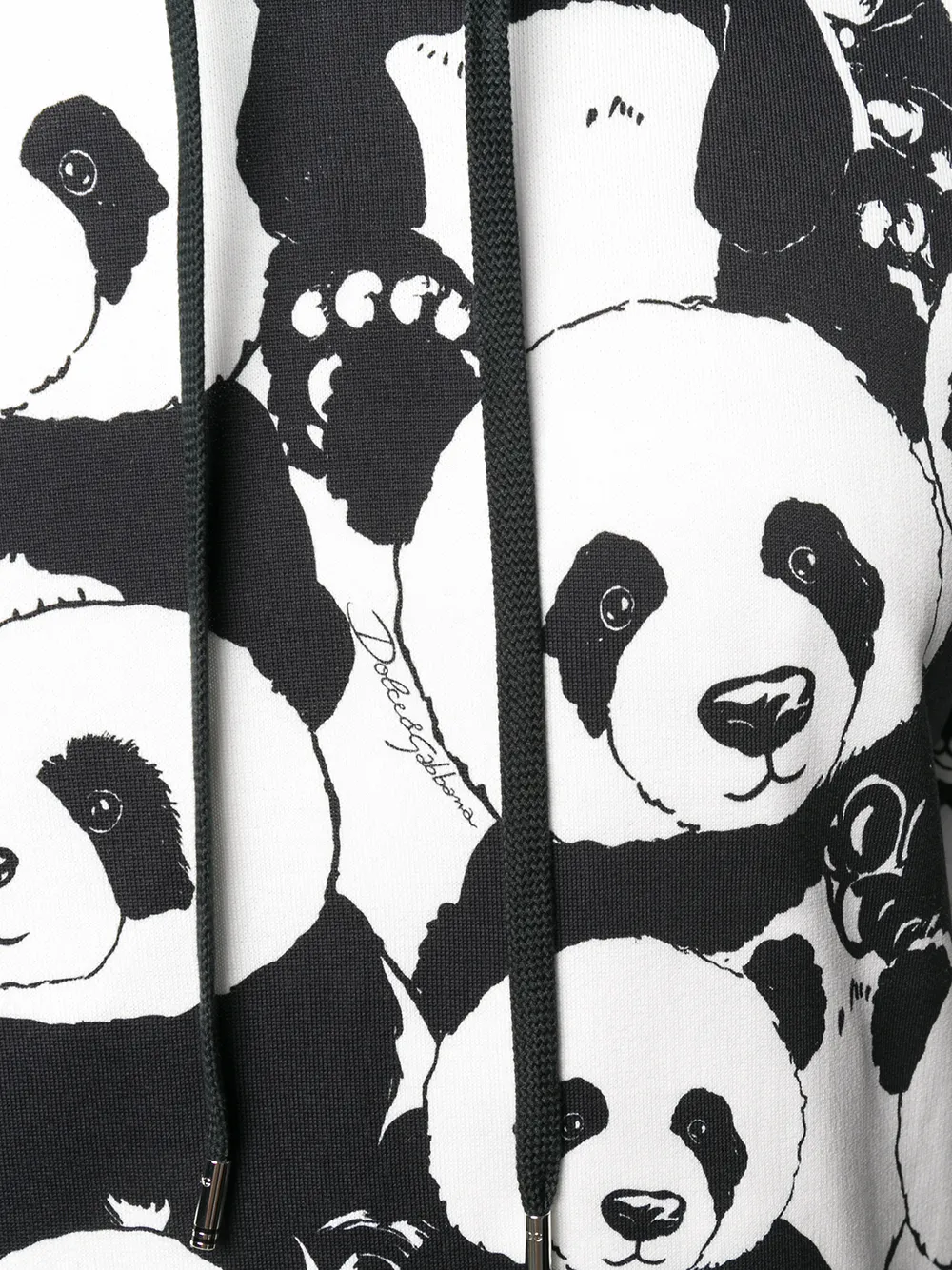 dolce gabbana panda hoodie