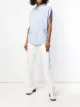 الصورة 2 من MM6 Maison Margiela قميص مخطط
