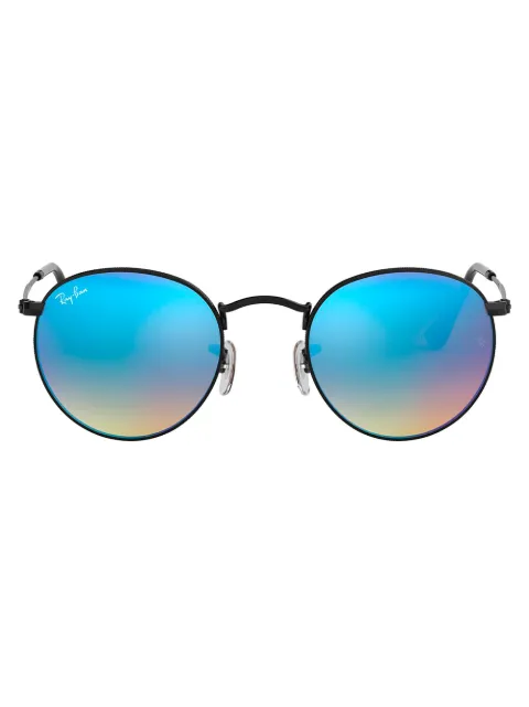 Ray-Ban mirrored round-frame sunglasses 