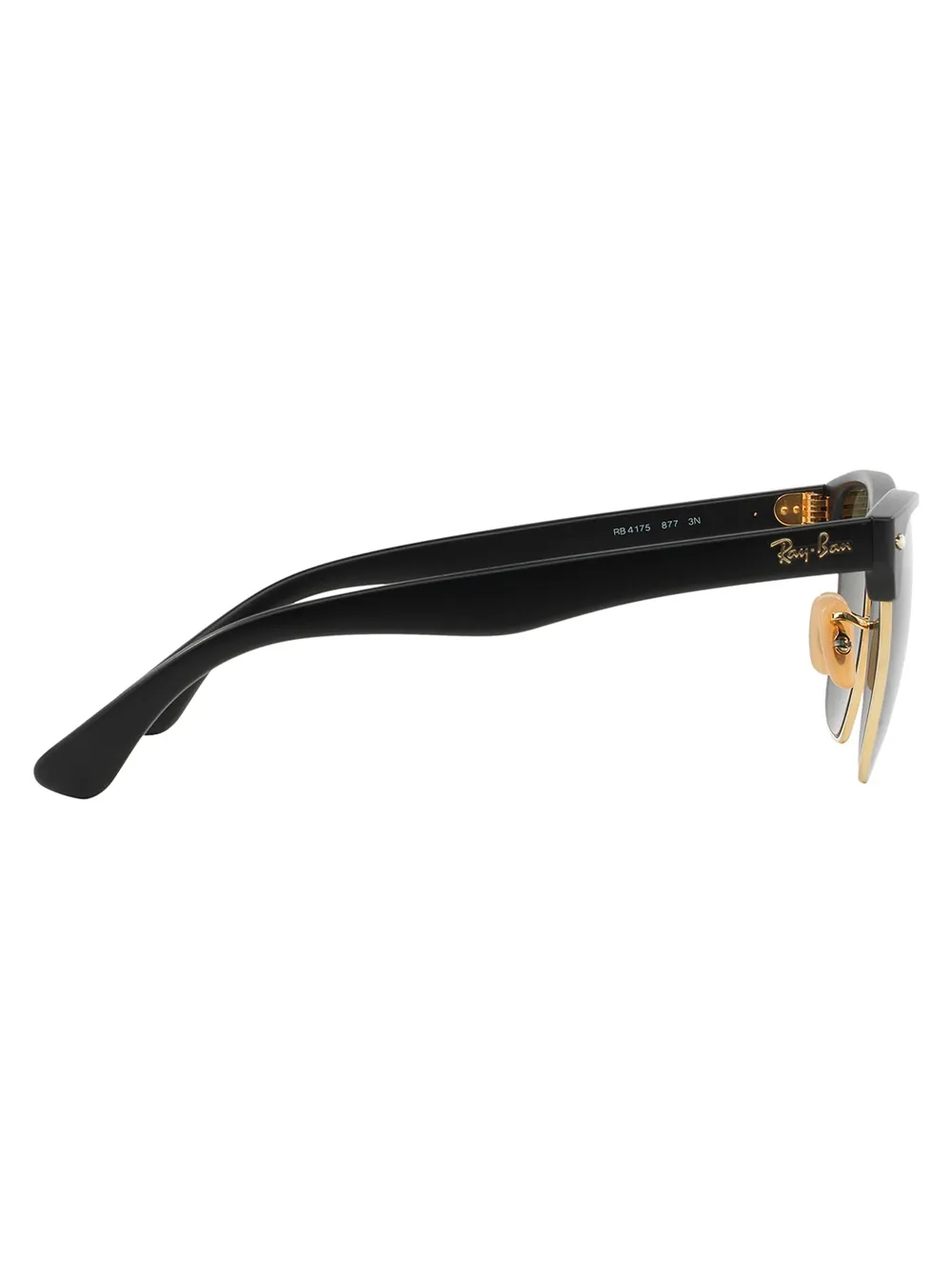 Ray Ban Clubmaster Oversized Sunglasses   Schwarz 