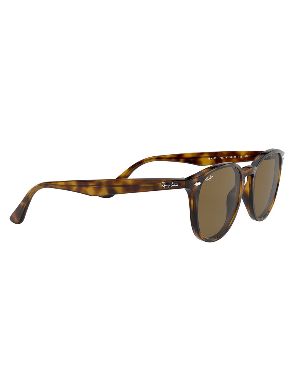 Ray-Ban RB4259 zonnebril met rond montuur - Bruin