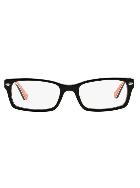 Ray-Ban rectangle-frame glasses