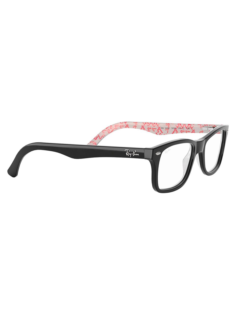 Ray-Ban RB5228 bril met vierkant montuur - Zwart