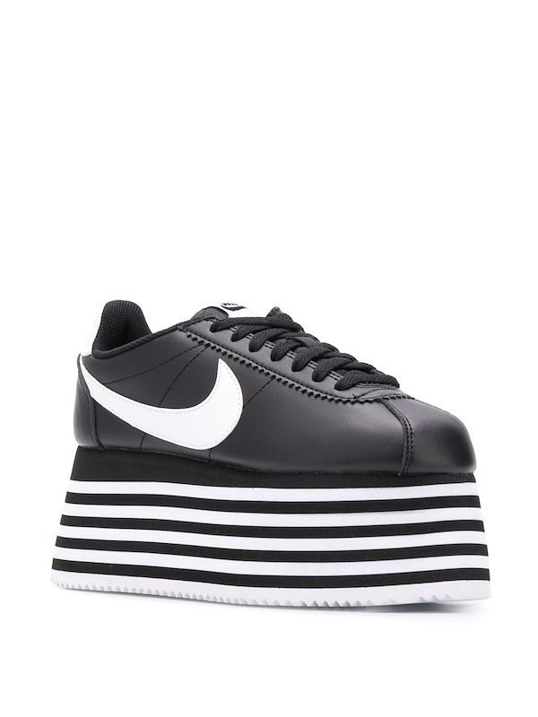 nike comme des garcons platform