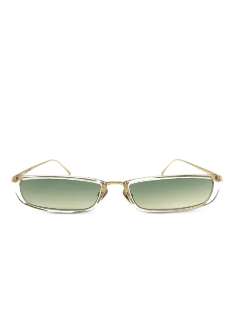 Linda Farrow lentes de sol con armazón rectangular