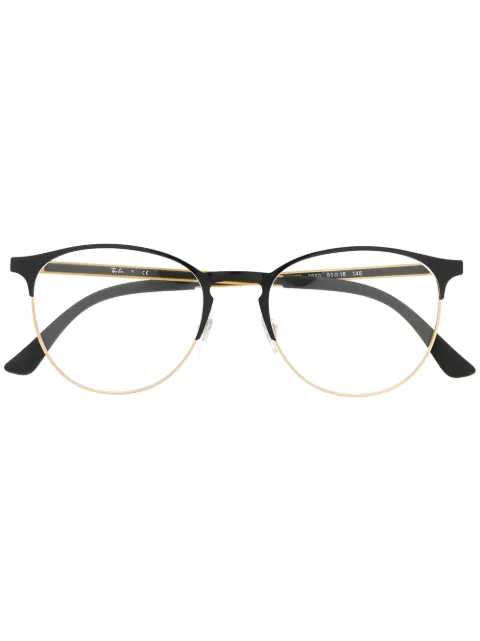 Ray-Ban lentes con armazón cuadrada