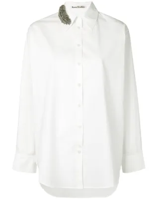Pour Studios Créateurs Luxeamp; Femme Farfetch Chemises Acne oCdBex