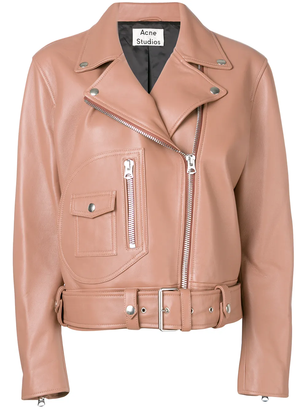 Acne Studios Bikerjacka i Läder Farfetch Acne Studios Bikerjacka i Läder Farfetch