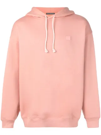 acne studios face patch hoodie