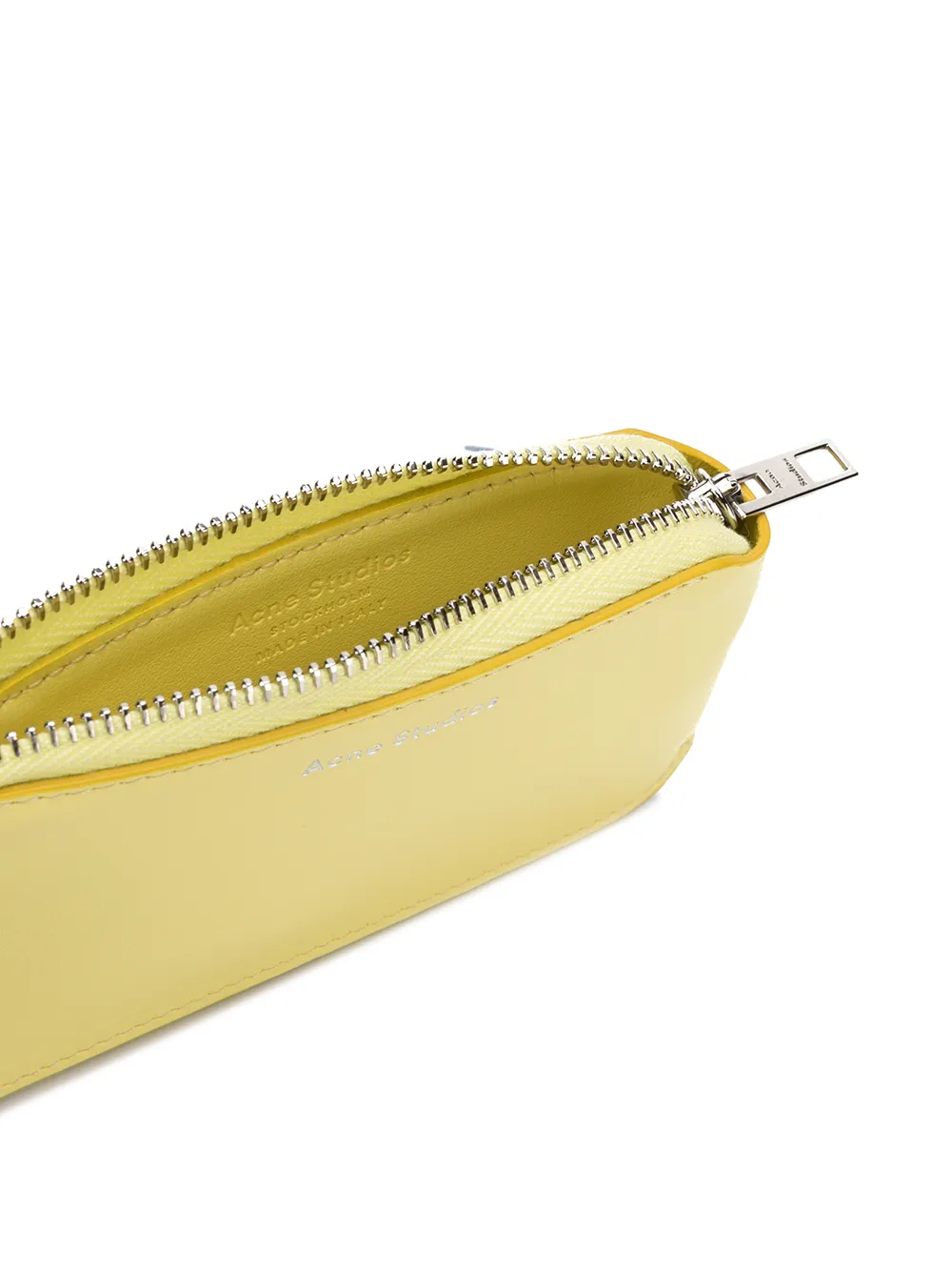 studio triple zipper pouch