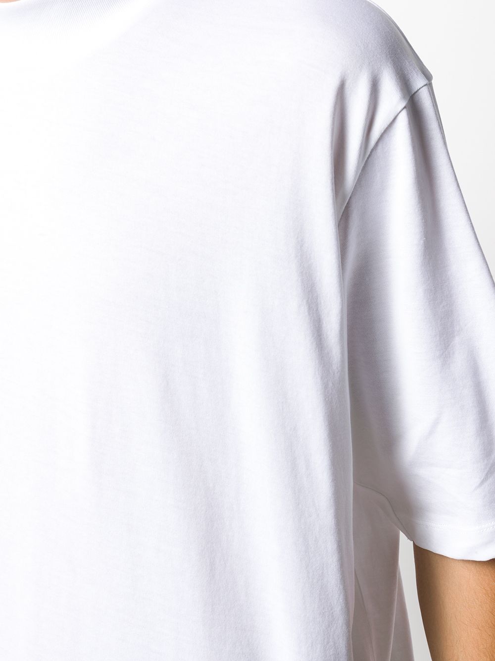 фото Acne Studios футболка Eagan с высоким воротником