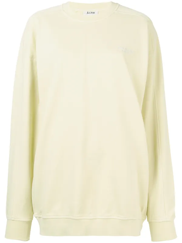 acne studios yellow hoodie