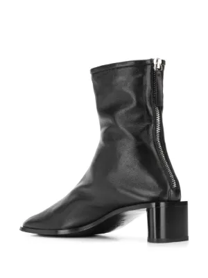 acne branded ankle boots
