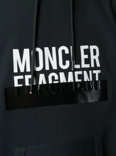 Moncler Genius x Fragment contrast logo 