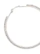 Miu Miu crystal hoop earrings