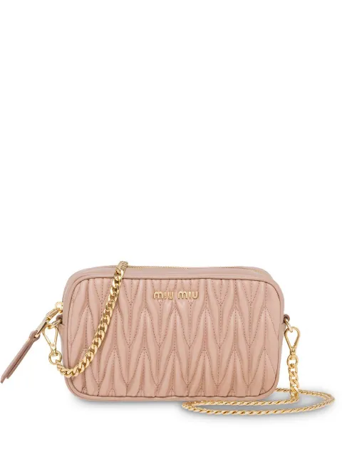 miu miu matelasse belt bag