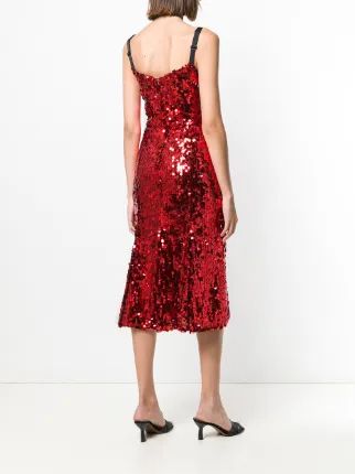 dolce gabbana sequin dress