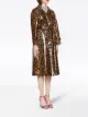 Miu Miu Regenmantel mit Animal-Print