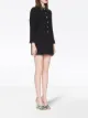 Miu Miu lurex leopard collar coat