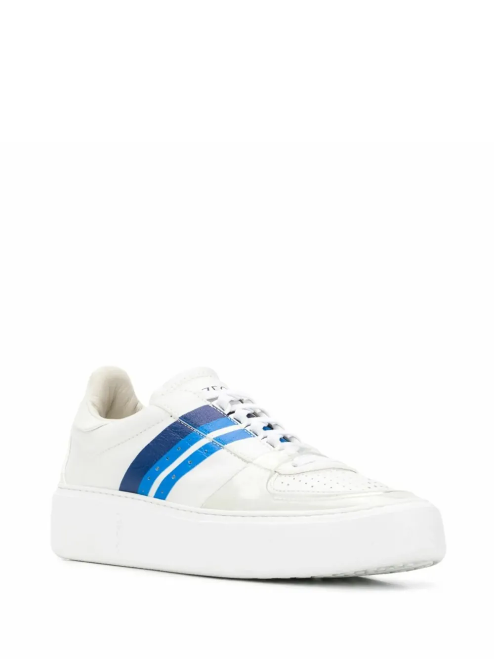 Zegna Sneakers a righe - Bianco
