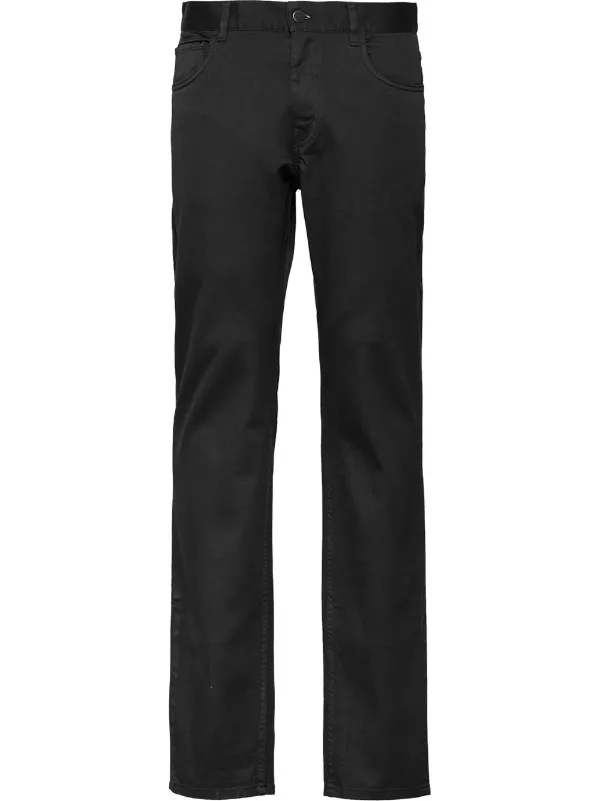 prada black jeans