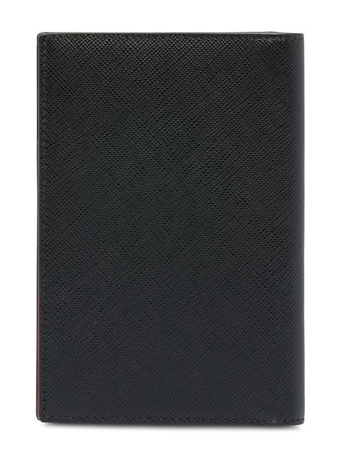 prada saffiano passport holder