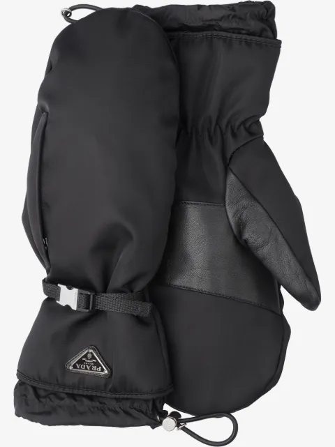 Prada nylon gloves