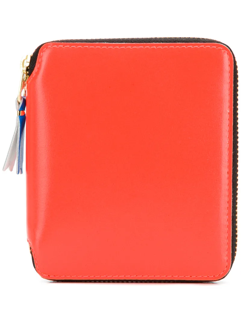 Click to view more detailed imagery on our partner's website Comme Des GarÇOns Zip Around Wallet In Orange