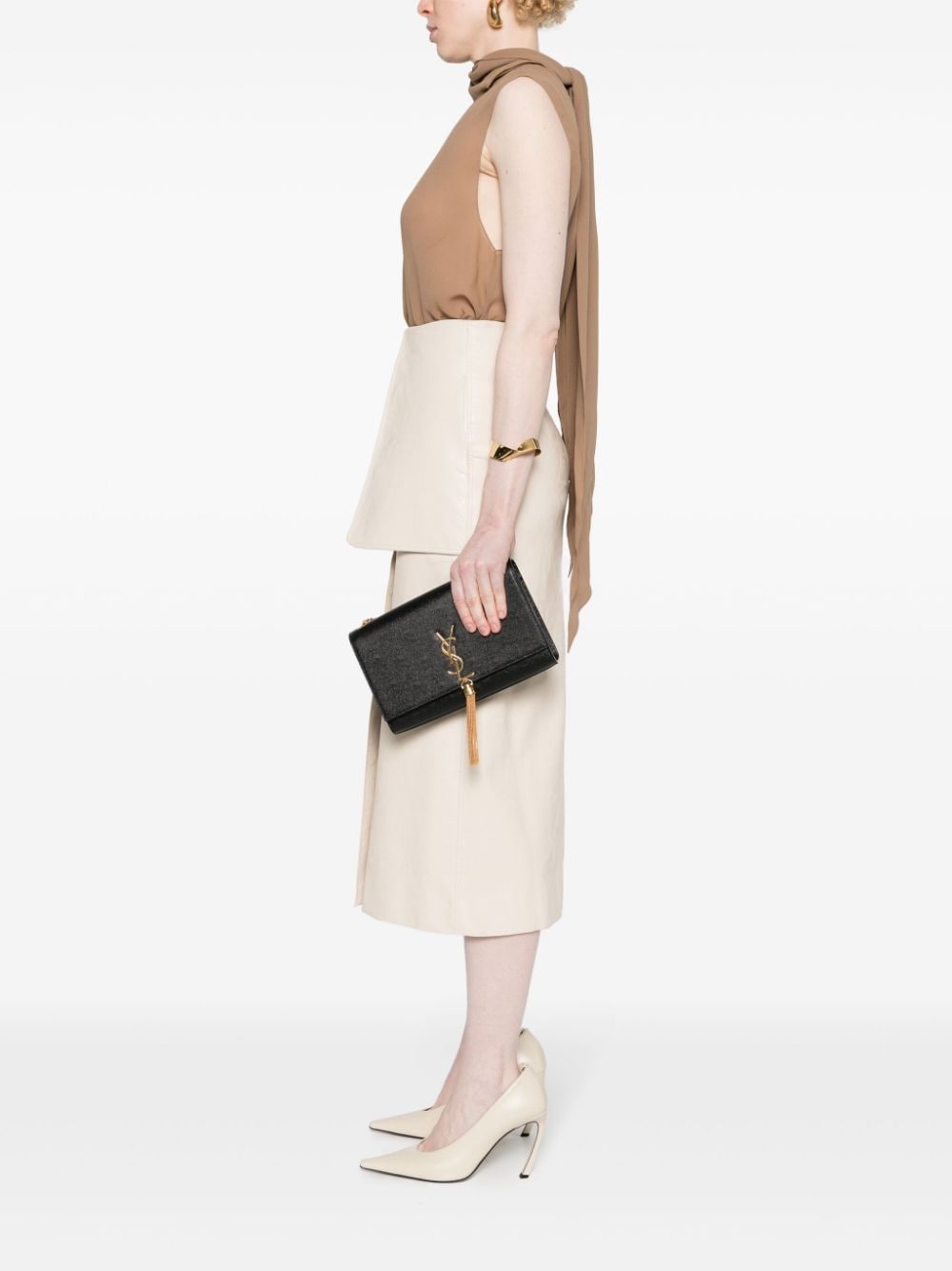 Image 2 of Saint Laurent medium Kate leather shoulder bag