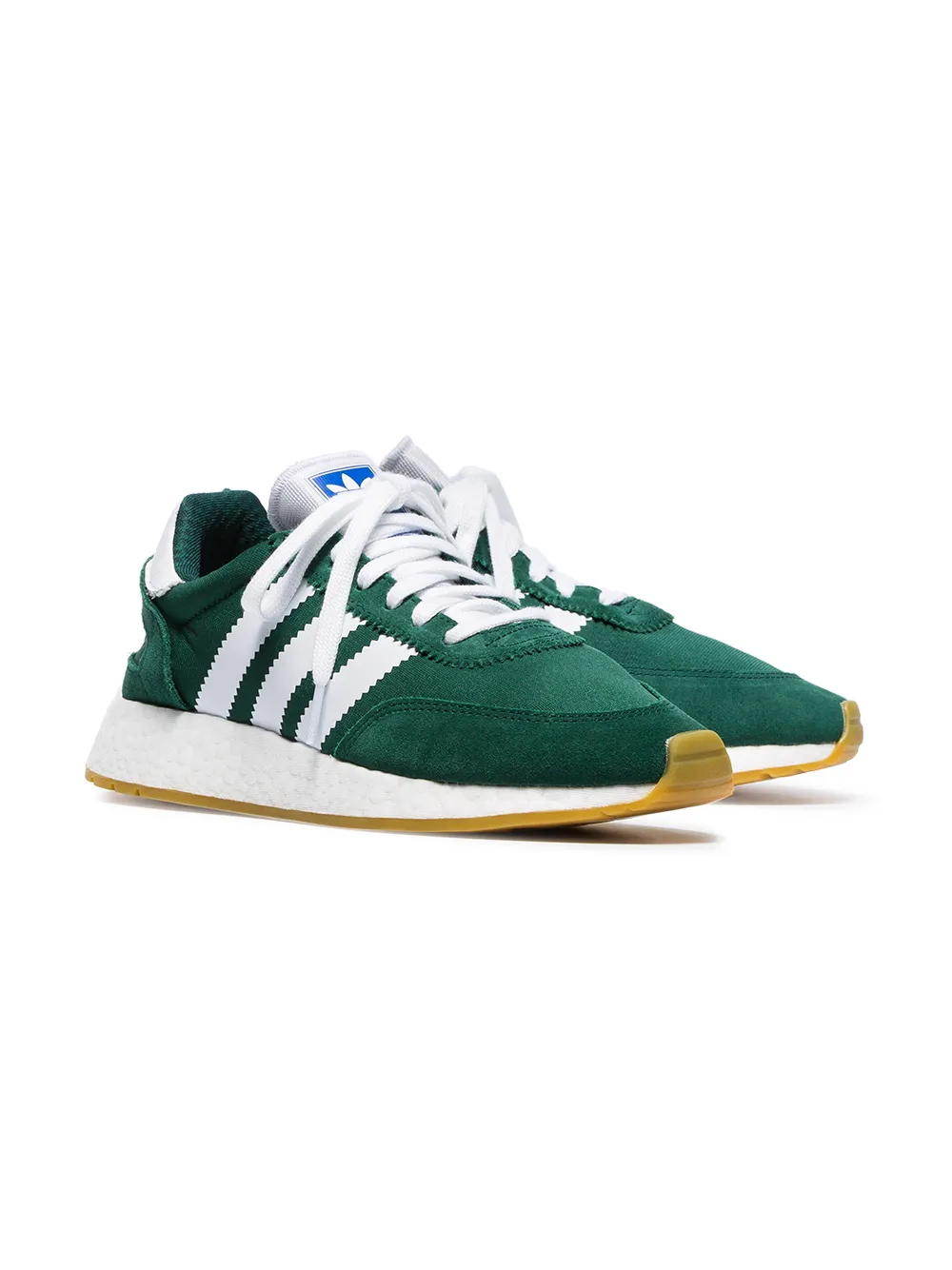 adidas green suede trainers